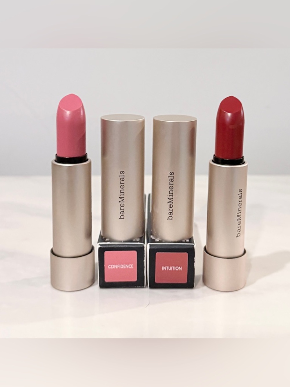 Bare Minerals Mineralist Hydra-Smoothing Lipstick Warm/Coral Set